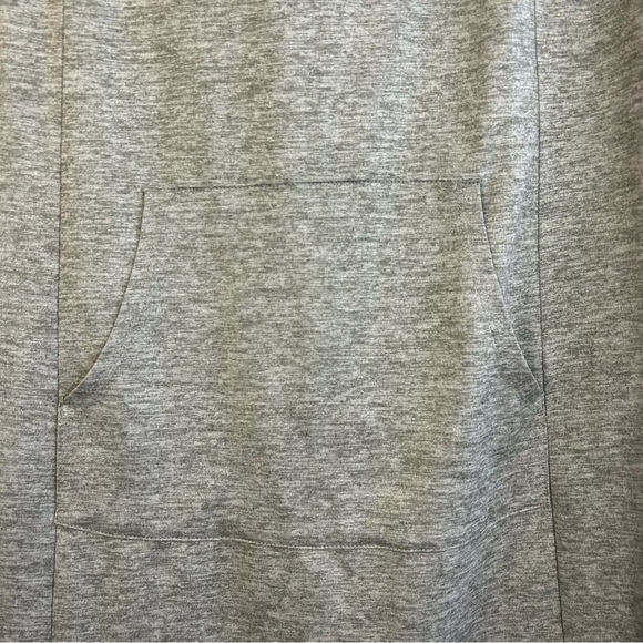 NWT Tek Gear Grey Sleeveless Hooded Shift Mini Dress Size Small - Picture 8 of 9